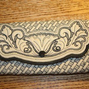 Handmade Quilted Embroidered Wallet